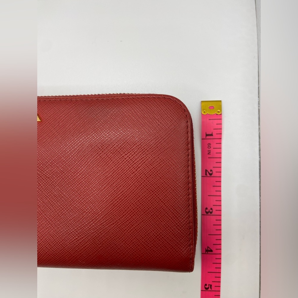 Prada Scarlet Leather Wallet - Picture 14 of 14